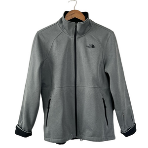 The North Face WindWall Silver Full-Zip Jacket Size L